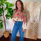 Fiona floral blouse