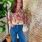 Fiona floral blouse