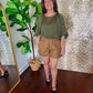 Faux the Record Leather Shorts