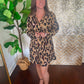 Marie Leopard dress