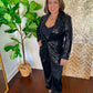 Midnight Shine Sequin Blazer
