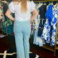 Maeve High waisted denim jean pant