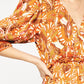 Sedona Rust Ruffle Tiered Dress