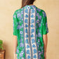 Astrid Printed Button Down Blouse