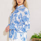 Savannah Lane Printed Blouse