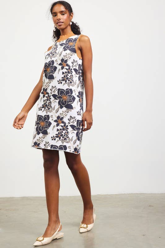 The Maya Floral Shift Dress