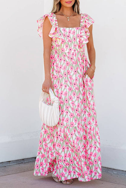 Emma Floral Maxi Dress