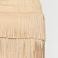 Sally Suede Tassel Skirt