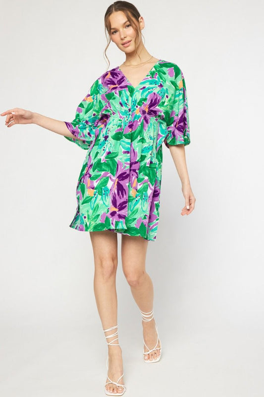 Maisie's meadow muse floral dress