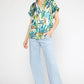 Adrienne Jaguar Print Top