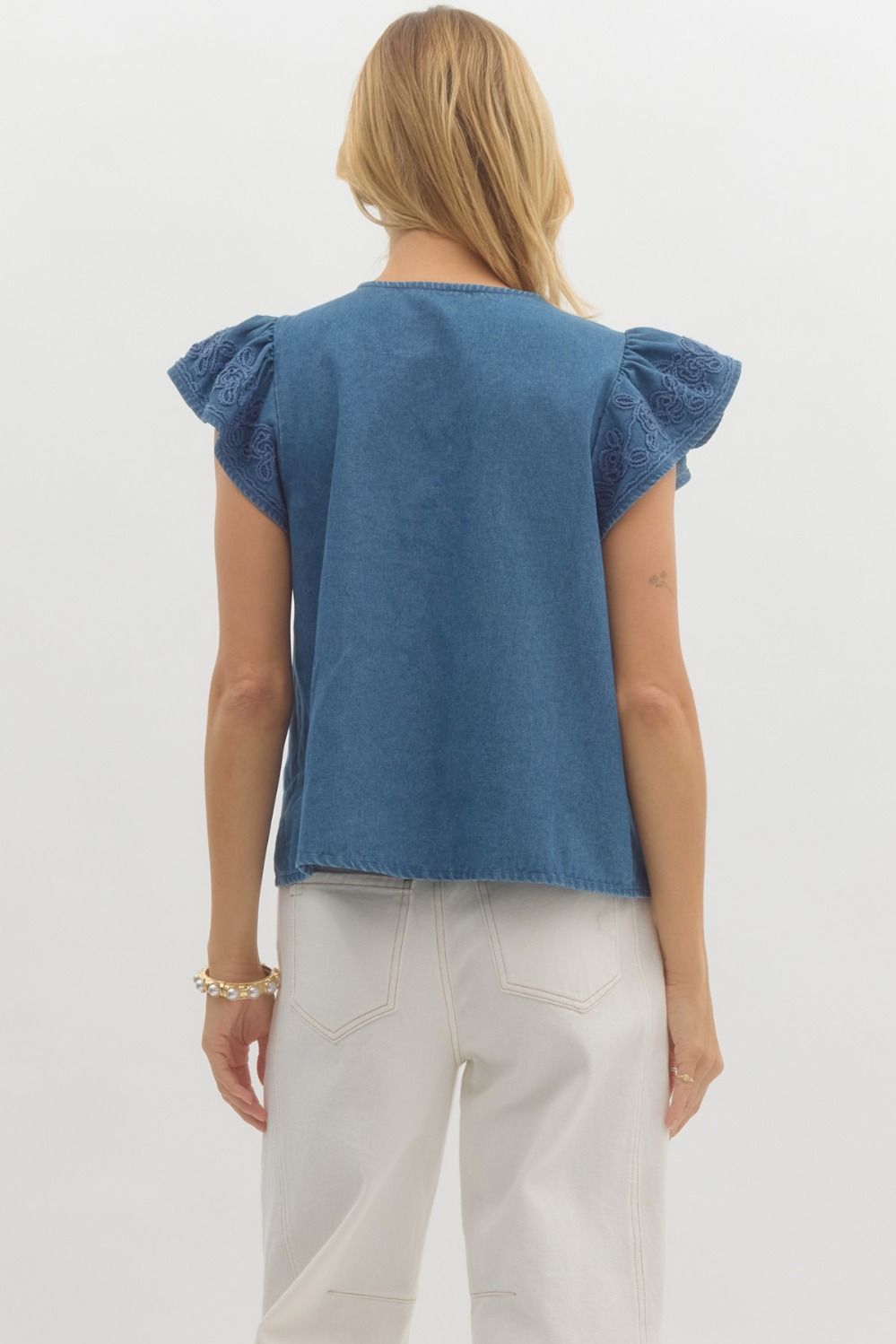 Dolly Denim Blouse