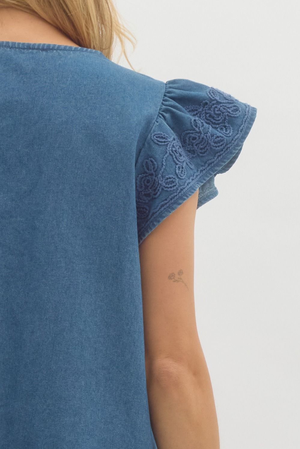 Dolly Denim Blouse
