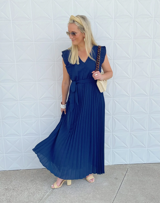 Charlotte Navy dress
