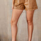 Faux the Record Leather Shorts