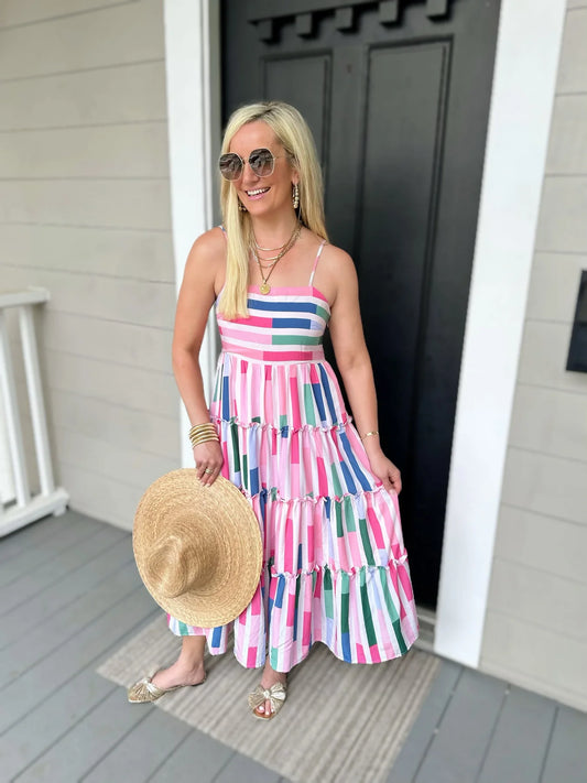 Lulu colorful dress