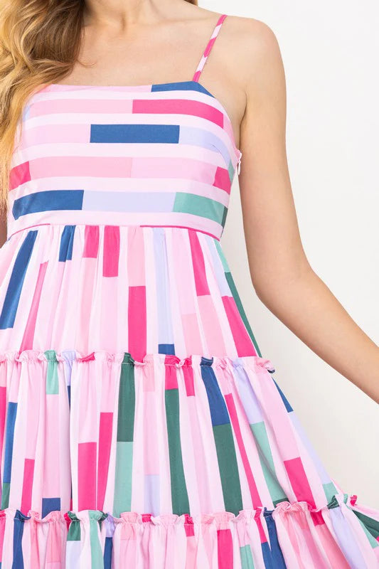 Lulu colorful dress