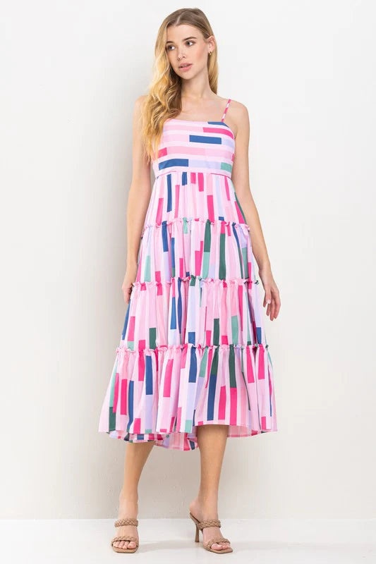 Lulu colorful dress