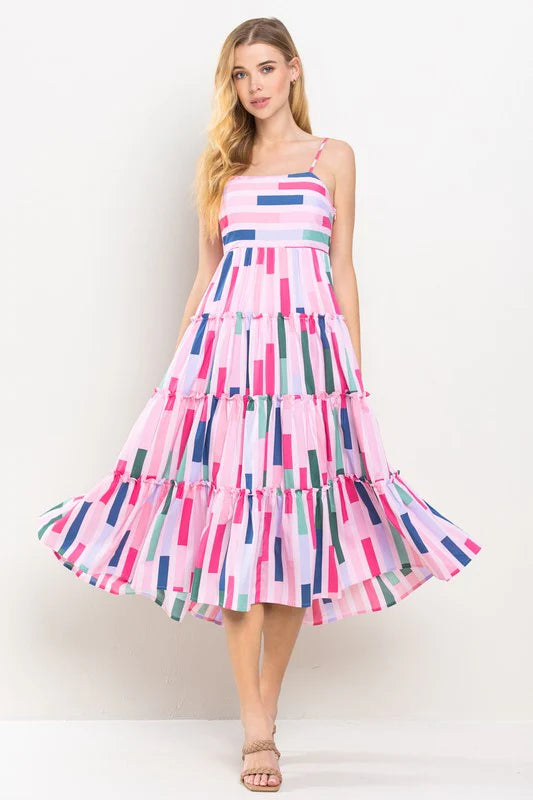 Lulu colorful dress