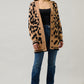 Penny Cheetah Oversized Long Cardigan