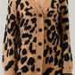 Penny Cheetah Oversized Long Cardigan
