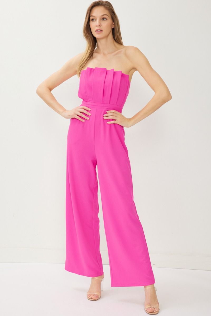Alexis hotsell strapless jumpsuit