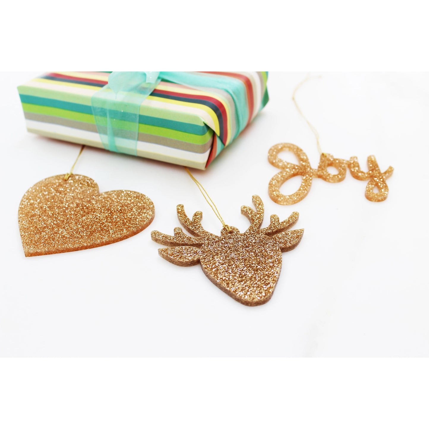 Glitter Christmas Ornaments