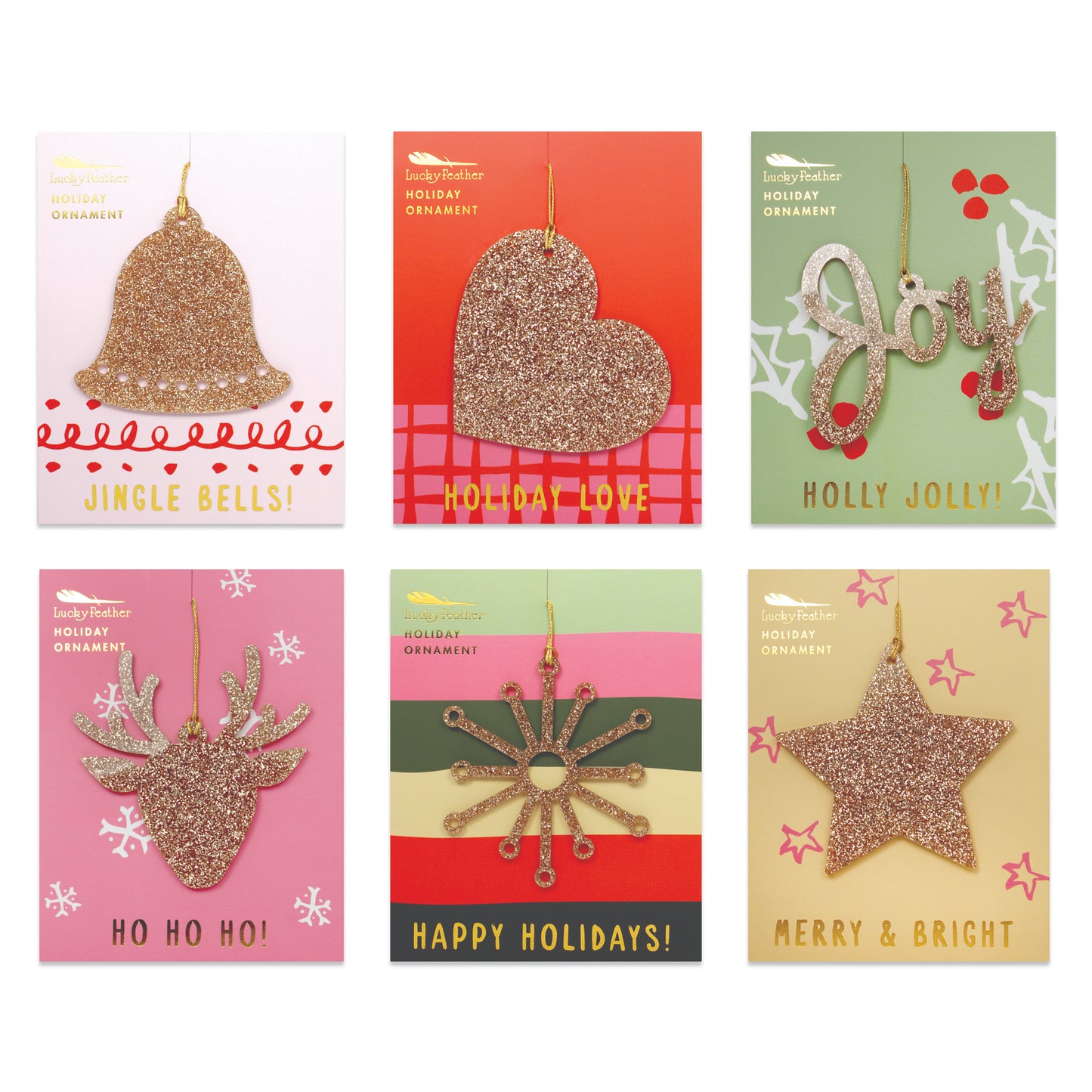 Glitter Christmas Ornaments